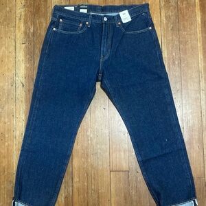 NWT Levi's Premium 502 stretch Selvedge jeans 34 30 NWT